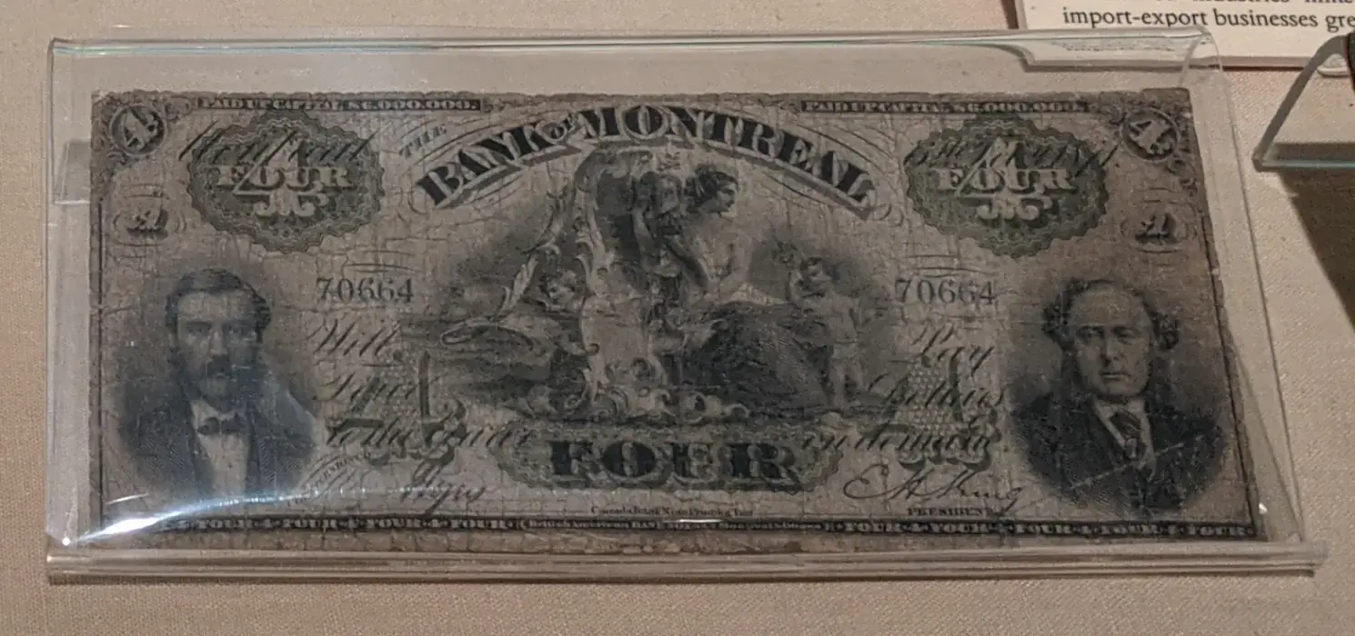 Bank of Montreal Bank Note