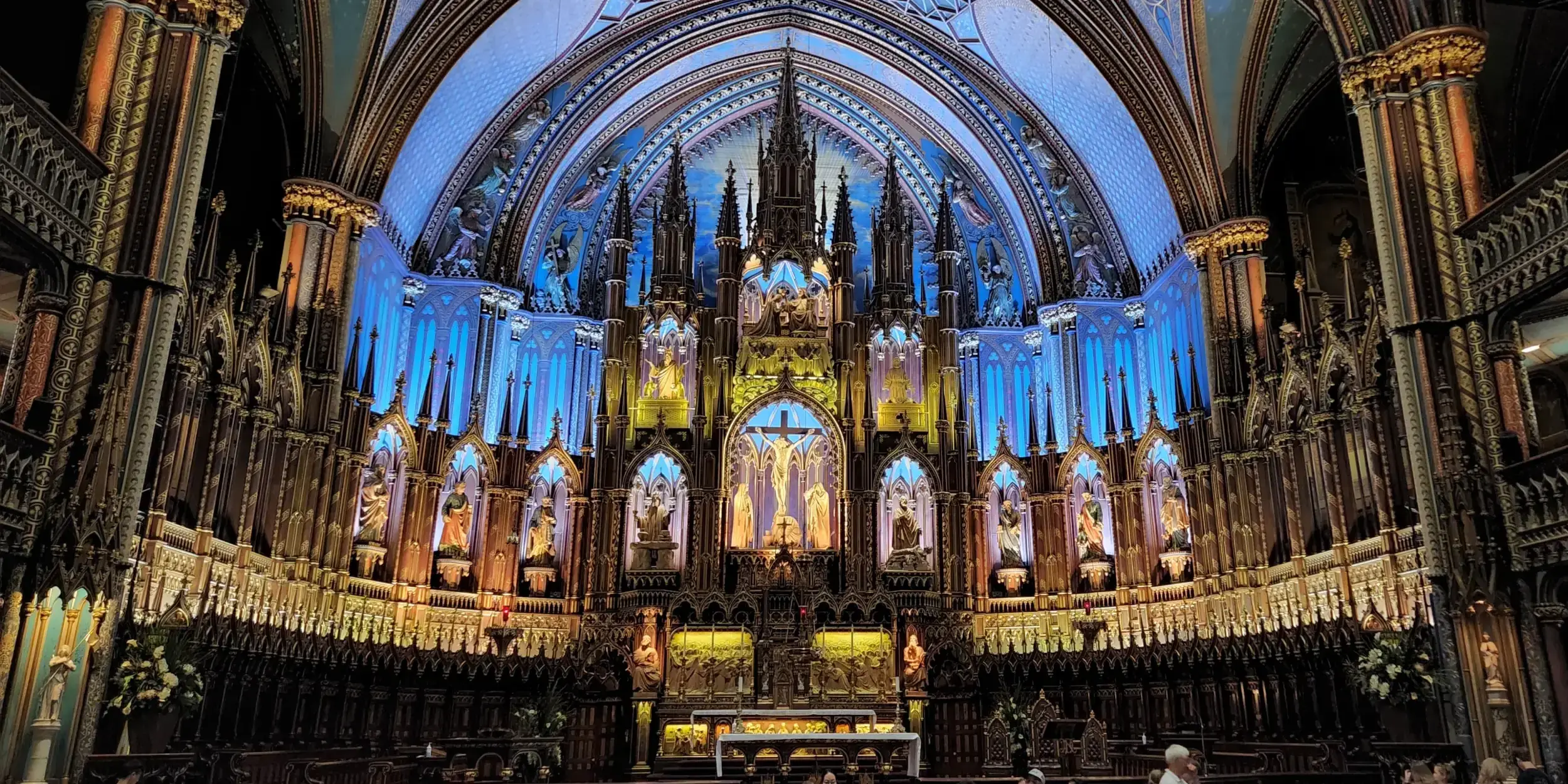 Basilique Notre-Dame de Montréal, Montreal, Canada