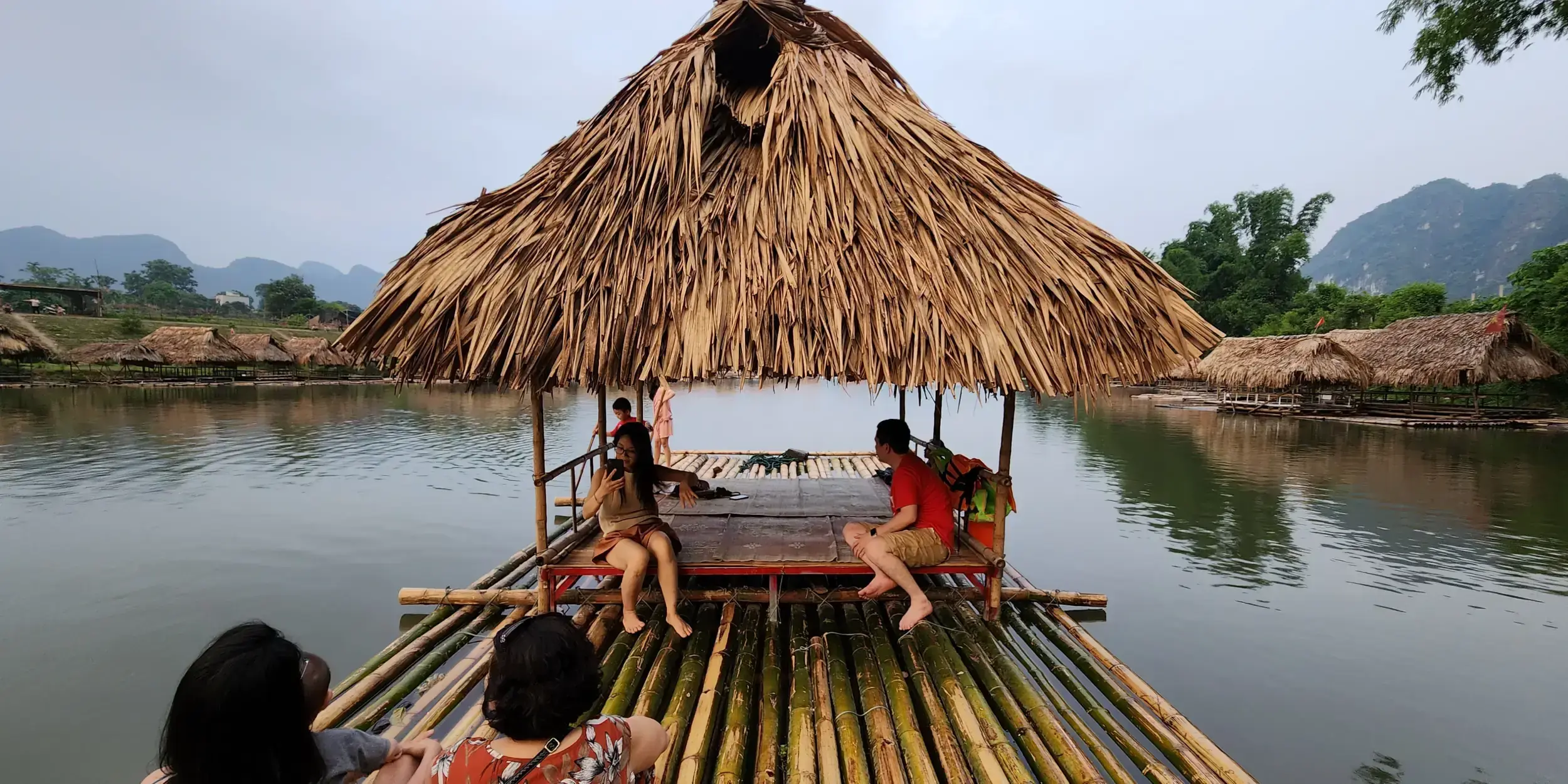 Cover Image for Bamboo River Raft Cruise, Hoa Binh, Vietnam