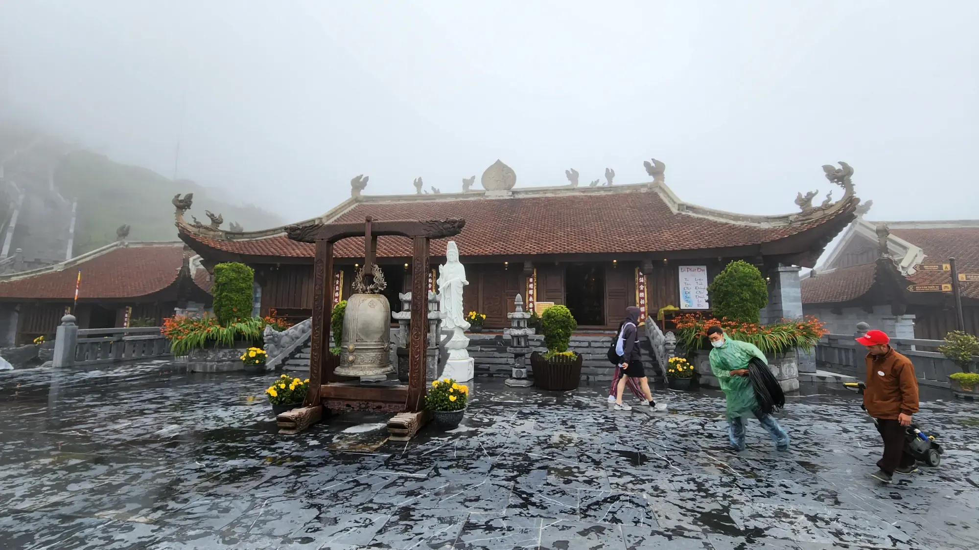Pagodas at Fansipan Mountain