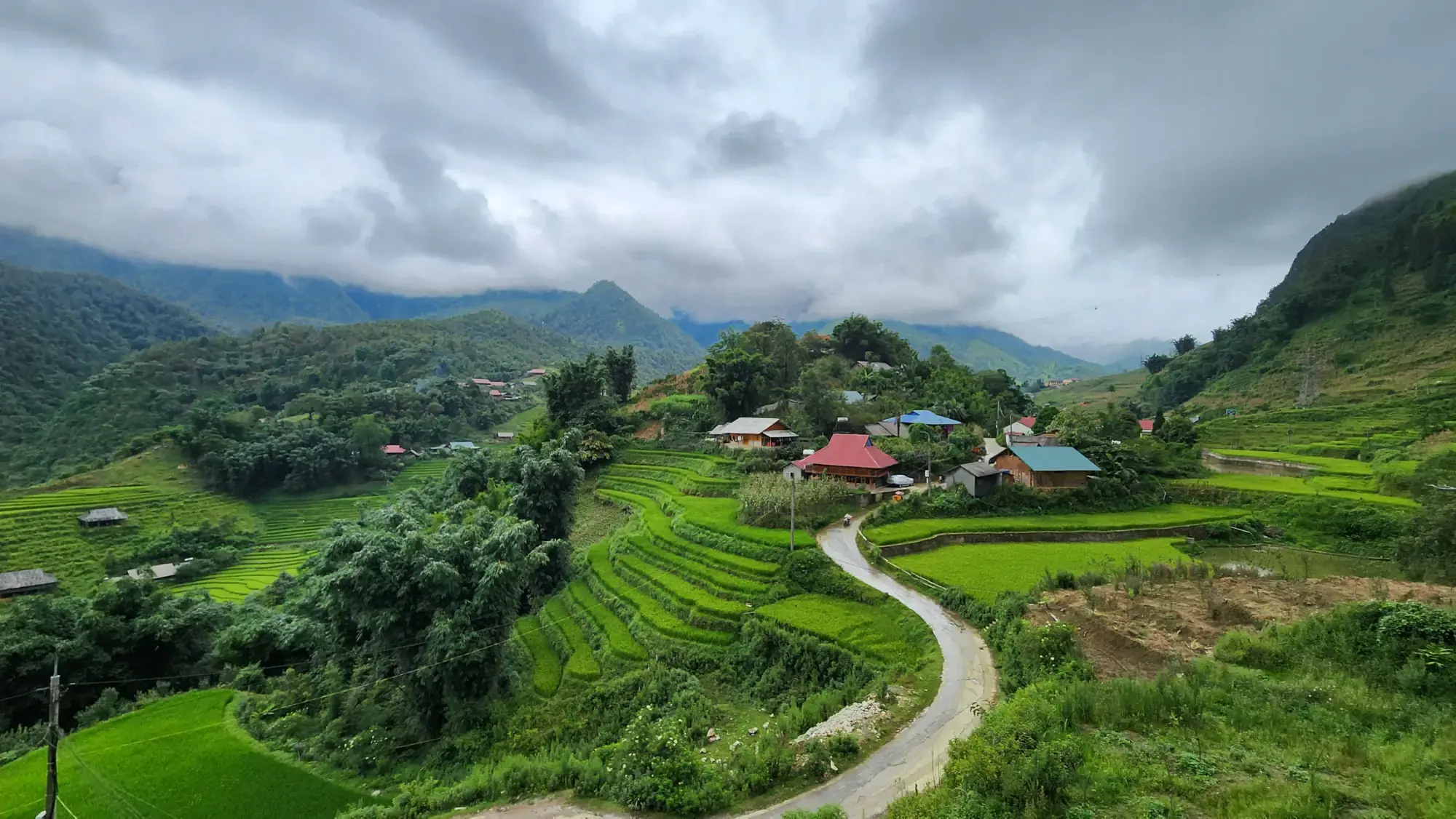 Cat Cat Village Rice Terraces, Sapa, Vietnam