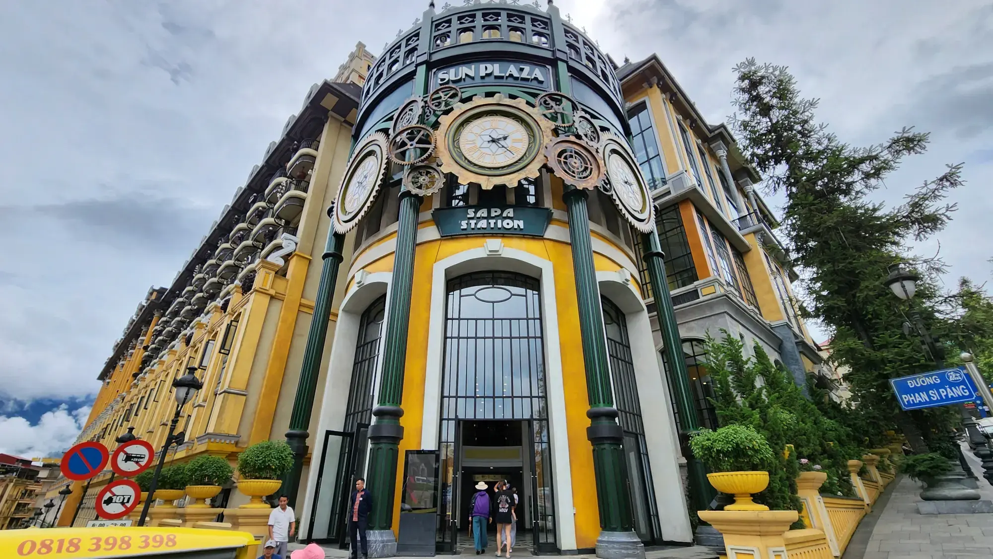 Fansipan Cable Car Station in Sapa, Vietnam