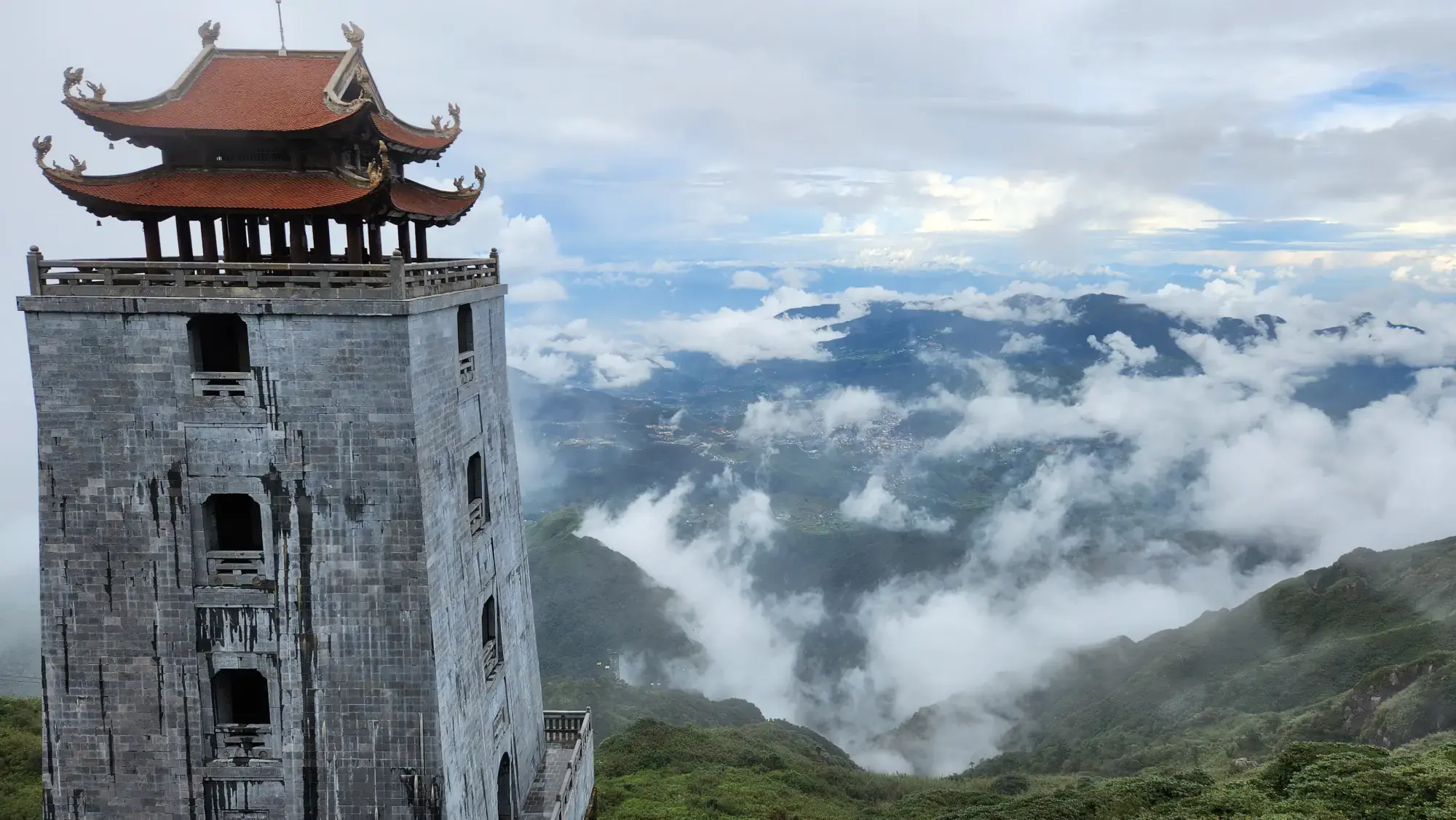 Fansipan Mountain views, Sapa, Vietnam