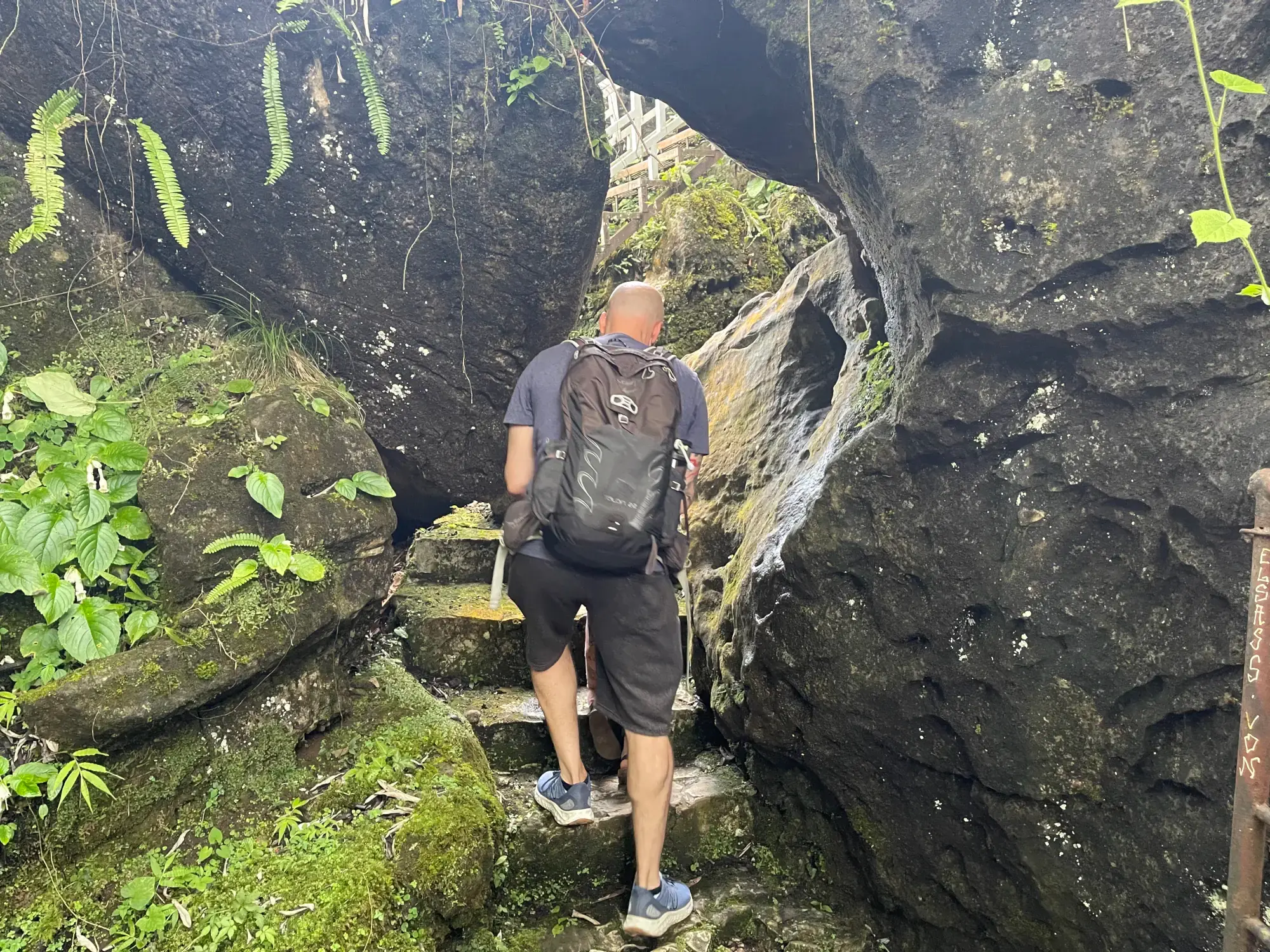 Hiking through Ham Rong Mountain, in Sapa, Vietnam