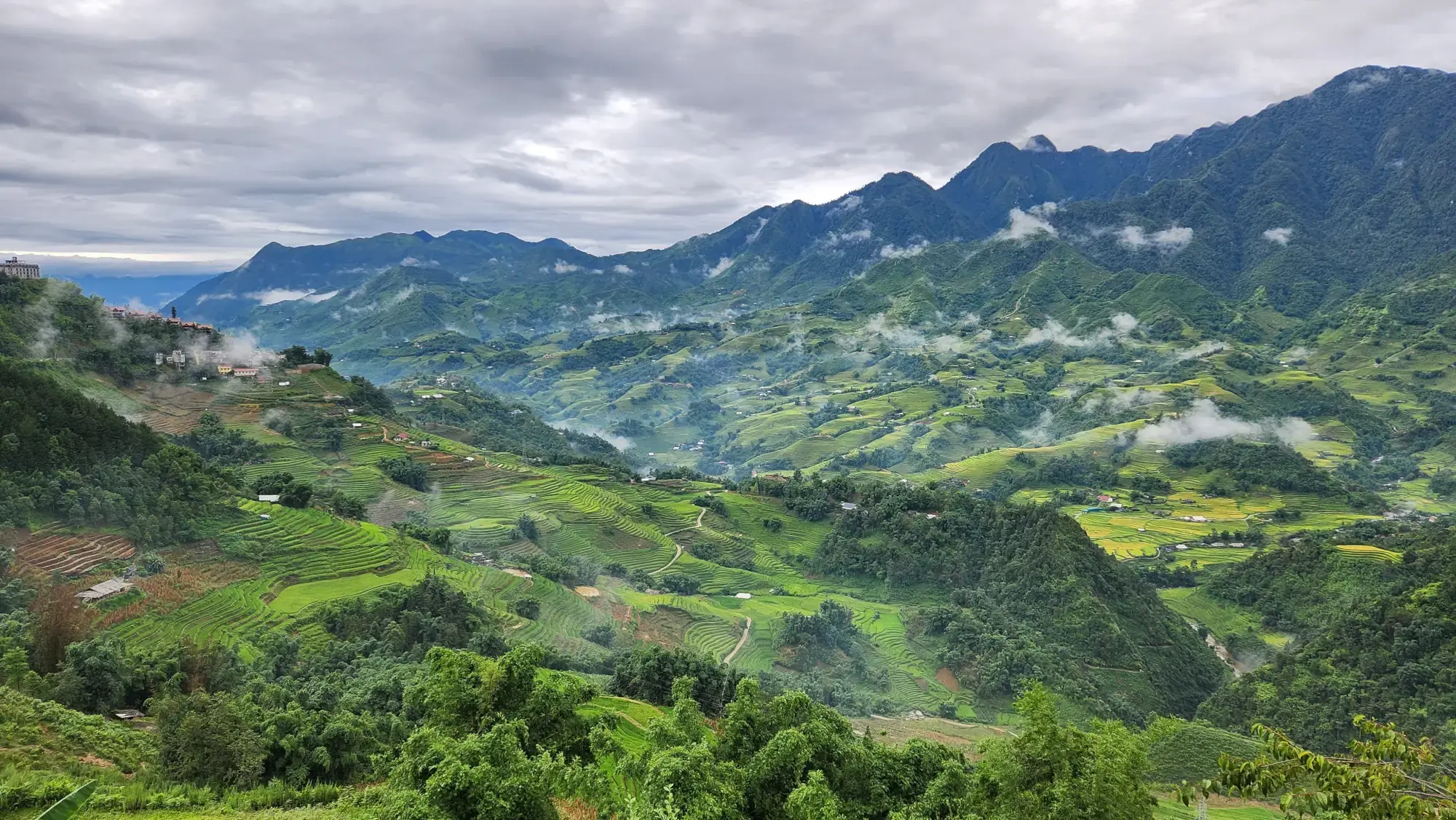 Views from Pao's Sapa Leisure Hotel in Sapa, Vietnam