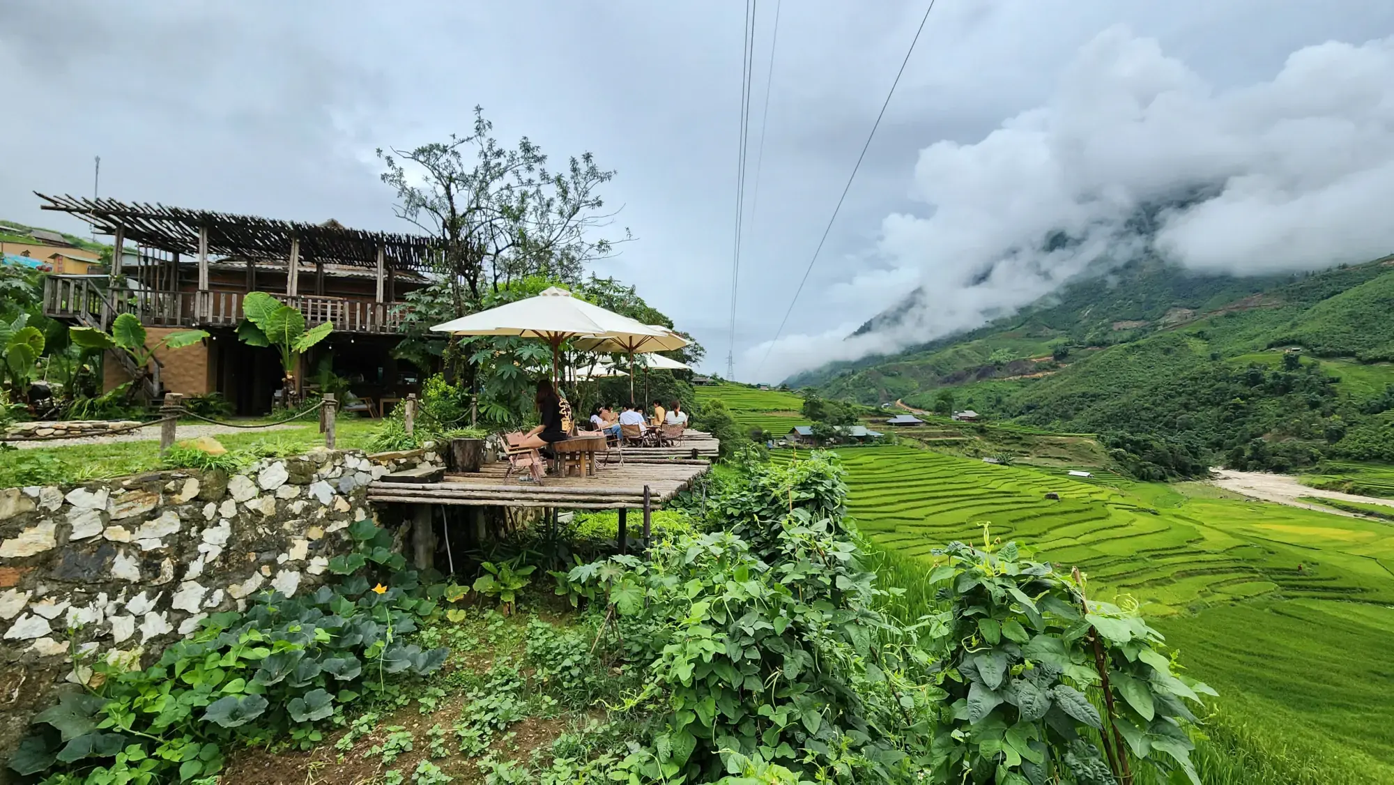 Sailing Sapa Cafe in Muong Hoa Valley, Sapa, Vietnam