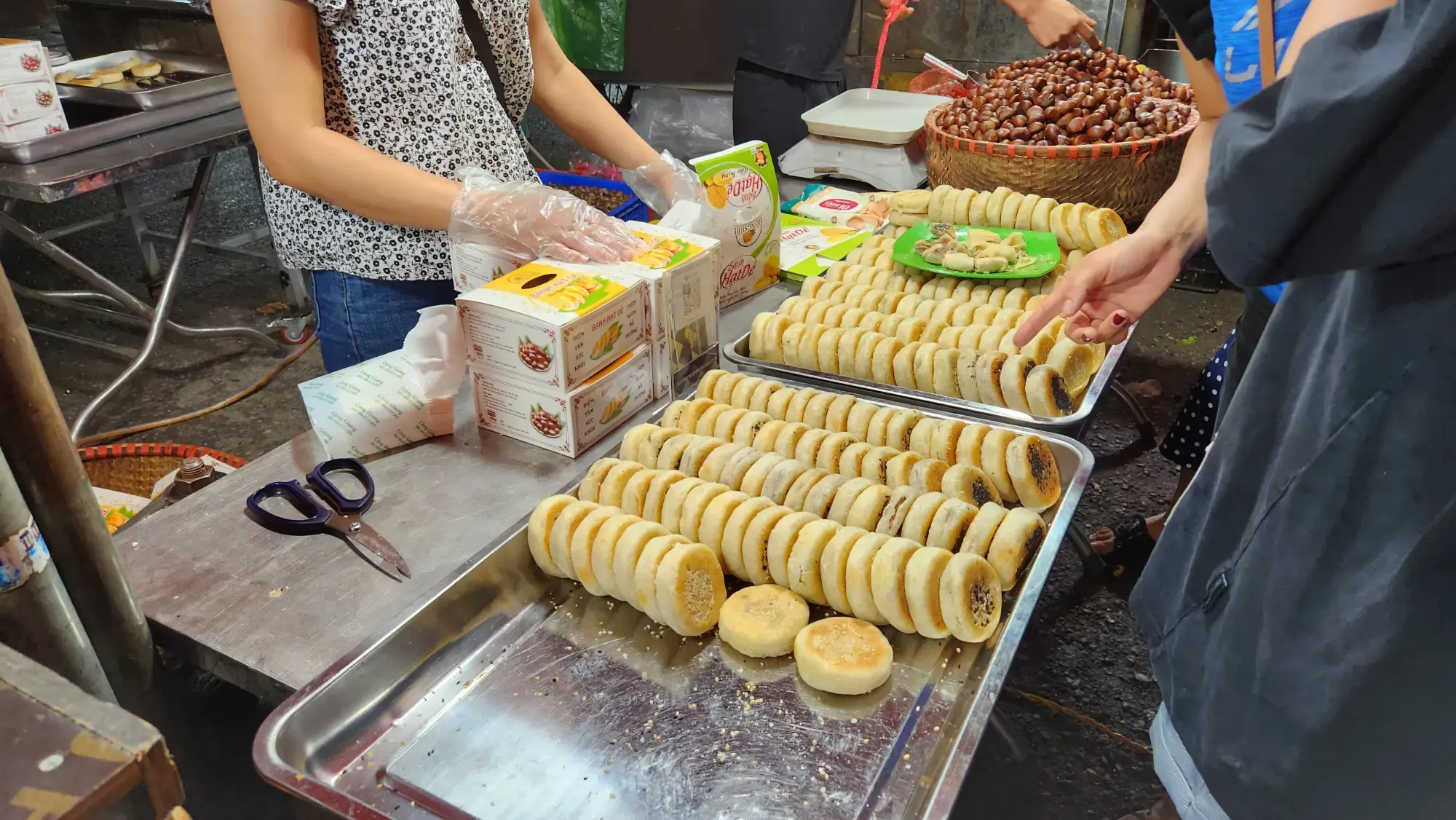 Sapa Roasted Chestnut Pastries, Sapa, Vietnam